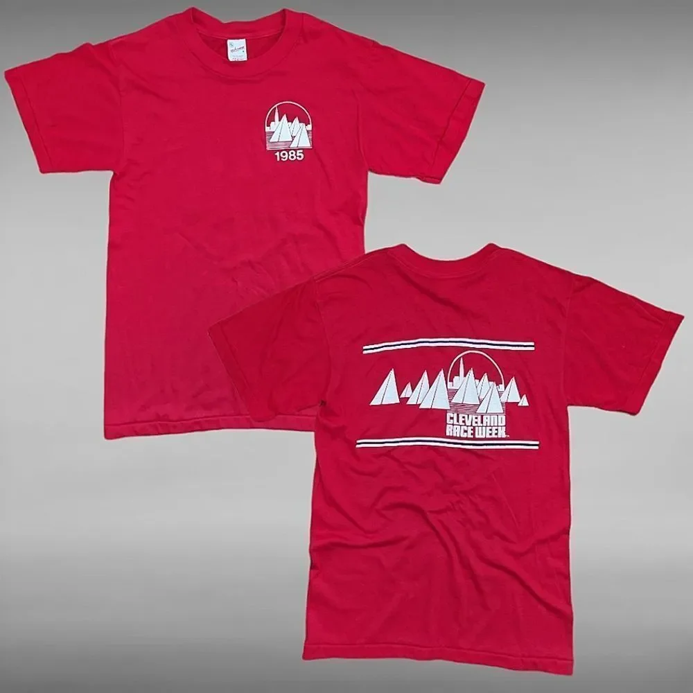 🔥VTG '85 Cleveland Race Week Boating Tshirt🔥 - Picture 1 of 7